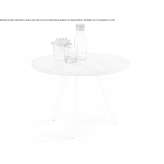 Round laminate coffee table Wals
