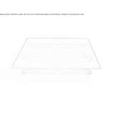 Coffee table made of glass and steel Tuhelj