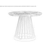 Marble coffee table Posic