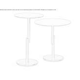 Round ceramic coffee table for the living room Pliening