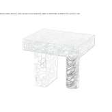 Low marble coffee table Brens