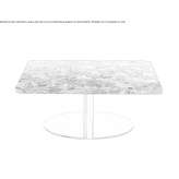 Square marble coffee table Starove
