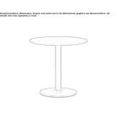 Techstone round coffee table Highbury