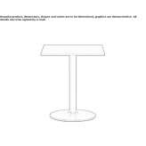 Techstone square coffee table Highbury