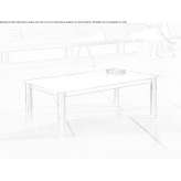 Low rectangular coffee table Eoures