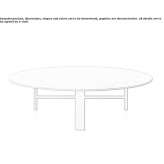 Seminato round coffee table Steeles