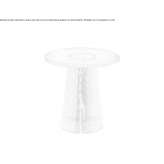 Round glass high side table Freetown