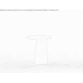 Concrete coffee table Orvinio