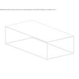 Low, rectangular coffee table Longtown