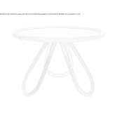 Round wooden coffee table Dunboyne
