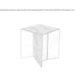 Square glass coffee table Dalvey