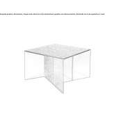 Square glass coffee table Dalvey