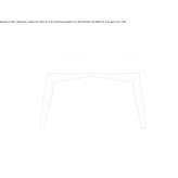 Rectangular wooden coffee table Norkino