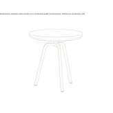MDF coffee table Ilgin