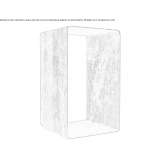 Iron bookcase/coffee table Urunuela