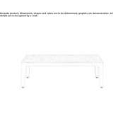 Rectangular coffee table Droue