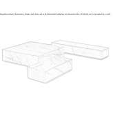 Low coffee table made of porcelain stoneware Santanyi