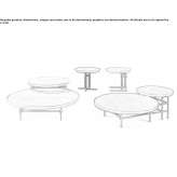 Round coffee table for the living room Storrs