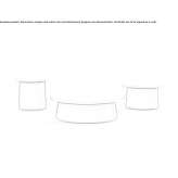 Okrągły stolik kawowy z MDF Terrazzo