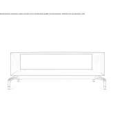 Coffee table with storage space Farnes