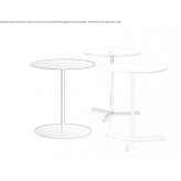 Round, steel bistro side table Kurlovo