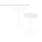 Round marble coffee table Groveton