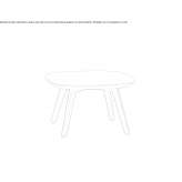 Ash coffee table Urduna