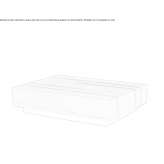 Low round coffee table in Ziricote veneer Perca