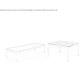 Low rectangular coffee table Mornac