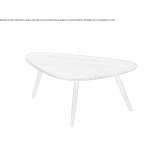 Oak coffee table for the living room Rians