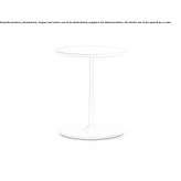 Stolik kawowy ze stali w nowoczesnym stylu do salonu Kalush