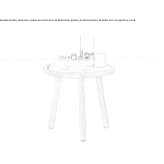 Round wooden coffee table Kegworth