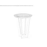 Round coffee table for the living room Pennard