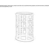 Round coffee table Rainier