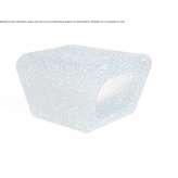 Polyethylene footrest Zozutla