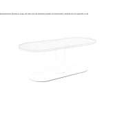 Oval coffee table Latour