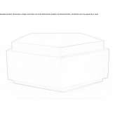 QM Foam pouffe/coffee table Carraia