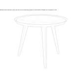 Low coffee table made of metal and marble Quitupan