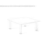 Square coffee table Joniskis