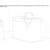 Ash coffee table/storage table Lappi