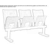 Beam seats with reclining seats Woelfis