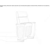 Leather auditorium seats Skoger