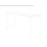 Modular bench-type desk Kovacica