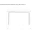 Modular bench-type desk Neoules
