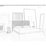 Double wooden bed Aiken