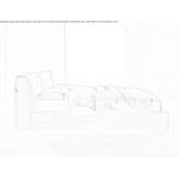 Upholstered bed with removable cover Grebow