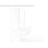 Metal, foldable bunk bed Faleria