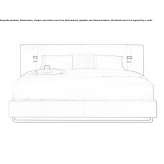 Double leather bed Botlikh