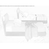A single fabric bed with an upholstered headboard Naleczow
