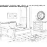 Solid wood double bed Portoroz